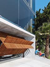 When designing their San Francisco home, the Peters along with architect Craig Steely, decided to innovate the entire idea of a garage facade with a custom door built by Raimundo Ferreira.