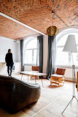 #interior #brick #loft #chair #lighting #wood #Poland 
