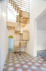#stairs #oak #steel #tile #pattern #FrancescoLibrizzi #Sicily #Italy