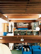 #midcenturymodern b#livingrooms #splitlevel #RayKappe #KappeHouse #loft 