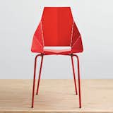 #seatingdesign #red #modern #chair #RealGoodChair #bright #BluDot #sculptural 