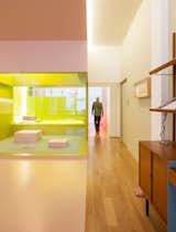 #interior #design #interiordesign #yellow #pink #neon #neonyellow #pastel #glass #glasspartition #atmospheric #glow #renovation #warehouse #apartment #loft #spacious #lighting #bright #brightcolors #design #modern #inside #woodfloor #woodfurniture #whitewall 