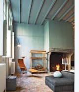 #livingroom #galleryhome #interior #fireplace #brick #Antwerp #Belgium #BartLens #MaartenVanSeveren #HannesVanSevern #MullerVanSeveren