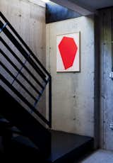 #stairs #interior #inside #indoor #NewYork #upstate #red #CrisGianakos #EdelmanSultanKnoxWood   Photo 6 of 6 in Concrete by Lara Deam