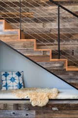 #stairs #indigo #textile #wood #readingnook #nook #cozy #interior #inside #indoor #smallspaces #California   Photo 3 of 12 in Stairway to Heaven from Favorites