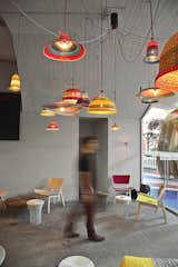 #lightingdesign #lighting #Columbia #lamps #Madrid #Spain #Spanish #AlvaroCatalandeOcon #furniture #designer #coffeetable #chair #concrete #indoor #interior #inside #PETlamp #weaving #green #ecofriendly