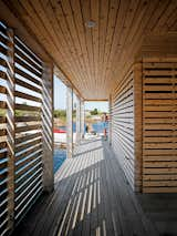 #beachhouses #exterior #outside #outdoors #slatted #corridor #cedar #modern #lighting #minimal #indooroutdoorliving #Ontario #FloatingHouse   Search “indooroutdoorliving” from Favorites