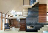 #stairs #interior #inside #indoor #livingroom #fireplace #geometric #levels #MarcKoehlerArchitects #green #ecofriendly #Terschelling #Netherlands
