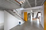 #stairs #interior #inside #indoor #concrete #Poland #mode:lina #simple #yellow #storage #minimalist 
