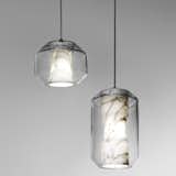 #lighting #indoor #interior #inside #marble #crystal #Chamber #lights #pendant #LeeBroom