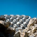 “I hope that the design will stimulate architects to break away from strictly cubic structures,” Hecker wrote 

in a 1980 manifesto. Photo by Zvi Hecker.  Photo 2 of 8 in Futuristic Prefab Homes by Robert Gordon-Fogelson from Geometric Housing Complex in Jerusalem 