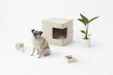 Japanese design studio Nendo has released a new line of products for the design-savvy pet owner. Designed for the modern interior, the collection includes a dog house and several toys with angles instead of rounded, soft shapes.  Search “Pet-Raincoat-With-D-Ring.html” from Design Goes to the Dogs