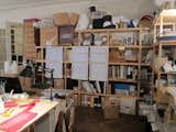 Another view of her studio.