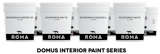 ROMA's Domus Mineral Paints are made from natural materials and are free of toxic chemicals and asthmagens.