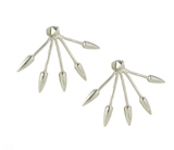 Earrings and light fixtures have more than a few things in common, and this set reminds us of some of our favorite chandeliers by Workstead or Lindsey Adelman. From $205 at Pamela Love  Search “labor loved ones” from Holiday Gift Guide: For the Ladies