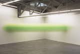Taut Green (2014), pictured at the Atlanta Contemporary Art Center.  Search “andew cotton serigraphs”