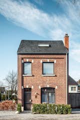 “We like to live close to work because we’re constantly tinkering and adjusting, which is fine for us,” he says.  Search “clever belgian couple renovate their aging brick home” from A Clever Belgian Couple Renovate Their Aging Brick Home