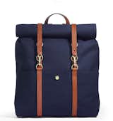 Navy backpack by Mismo, $540 at stilleben.dk

One of Copenhagen's reigning design shops, Stilleben, now offers online retail for its pitch-perfect array of tabletop pieces, art, and home goods. Danish brand Mismo doesn't come cheap, but it's built to last. We like the roll top, brass detailing, and leather straps.