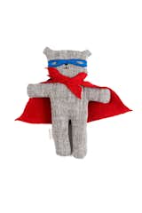 Super Ted with Red Cape by Kathryn Davey $49.00

Not to fear super teddy is here! Made of linen and filled with biodegradable sustainable fiber these stuffed super heroes come with a removable clack and eye piece.