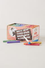 Three Stars Chalk Set via Anthropologie $78.00

Doodle away with this multi-color chalk set!