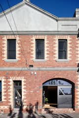 “The building is listed as a building of individual heritage significance,” architect Andrew Simpson says of this two-story structure in Melbourne. “There was very little scope to alter the exterior.”