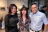 Dwell Editor-in-Chief Amanda Dameron shares a moment with siblings, Amy and Jonathan Adler during the Creativity and Constraint lecture. Photo Credit Stephen Lovekin and Don Bowers.  Search “objectified-in-america-discussion.html” from Dwell Celebrates Another Successful City Modern
