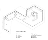 Telesis 2.0 Floor Plan

A    Bedroom

B    Office

C    Entrance

D    Patio

E    Living Room

F    Laundry–Utility Room

G    Kitchen

H    Bathroom