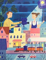 Toy Trains by Josie Portillo 

The exhibition narrates the many aspects of the couple’s lives, such as filmmaking.  Search “toys” from Get Your Eames Fix at This Gallery  