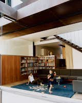 Living Room Angela Brooks and son Calder revel in the benefits of free solar energy, cheerfully opening the living room’s big glass doors when it’s time to play.  Search “best modernmonday latest breakthroughs solar power” from Solar Inspiration