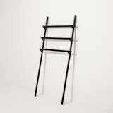 Assembly Rack by M-S-D-S Studio for EQ3, $300 

Made of oak, this minimal, ladder-like rack can squeeze into the tightest of spaces. No mounting or installation is needed—just lean it against a wall.