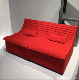 Konstantin Grcic prototyped the Pasha sofa in the '90s. It finally comes to life thanks to SCP, a British manufacturer.