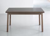Kite table by Steuart Padwick for Resource Furniture

The 51-inch-long table sports a durable laminate surface—ideal for working and food prep. When unfolded to 102 inches, it reveals a refined walnut-veneer top.