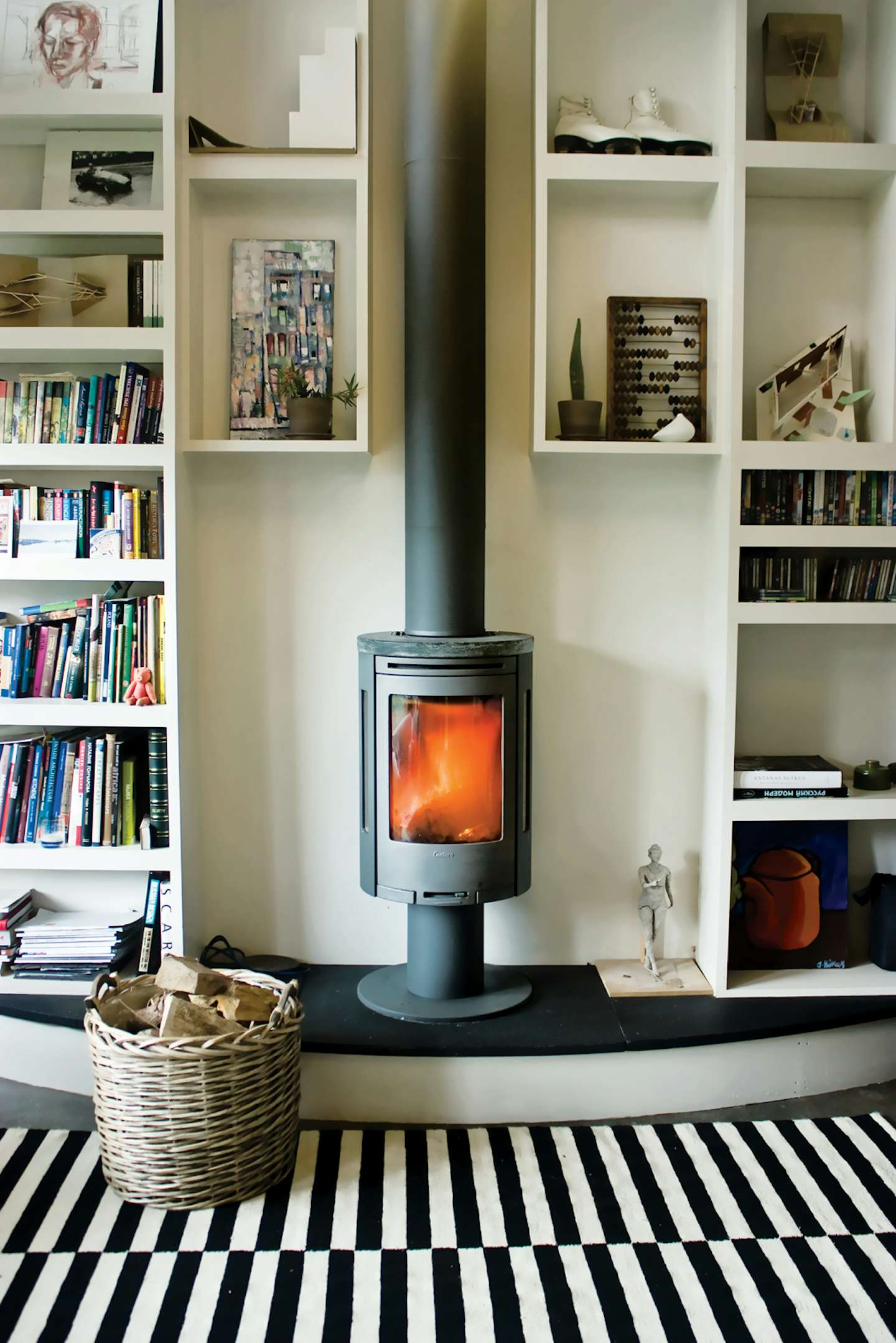 Modern WoodBurning Stoves (22 Photos) Dwell