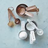 COPPER MEASURING CUPS $19

Portion control. Made in India, these shiny Copper Measuring Cups are as functional in a kitchen as they are beautiful, when hung on a hook.