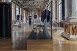 i29 gave Frame design magazine’s pop-up shop in Amsterdam the feeling of an extensive floor plan with a series of mirrors. The straightforward concept provides additional grandeur and sophistication to the already regal interior of the historic Felix Meritis building.