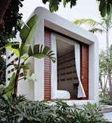 Cubicco’s prefab houses, like the Cabana Beach model, are built with laminated veneer lumber, an engineered material that uses up to 90 percent of a tree—compared to typical wood timbers that use only 60 to 70 percent. Modules can be disassembled if the owners relocate.