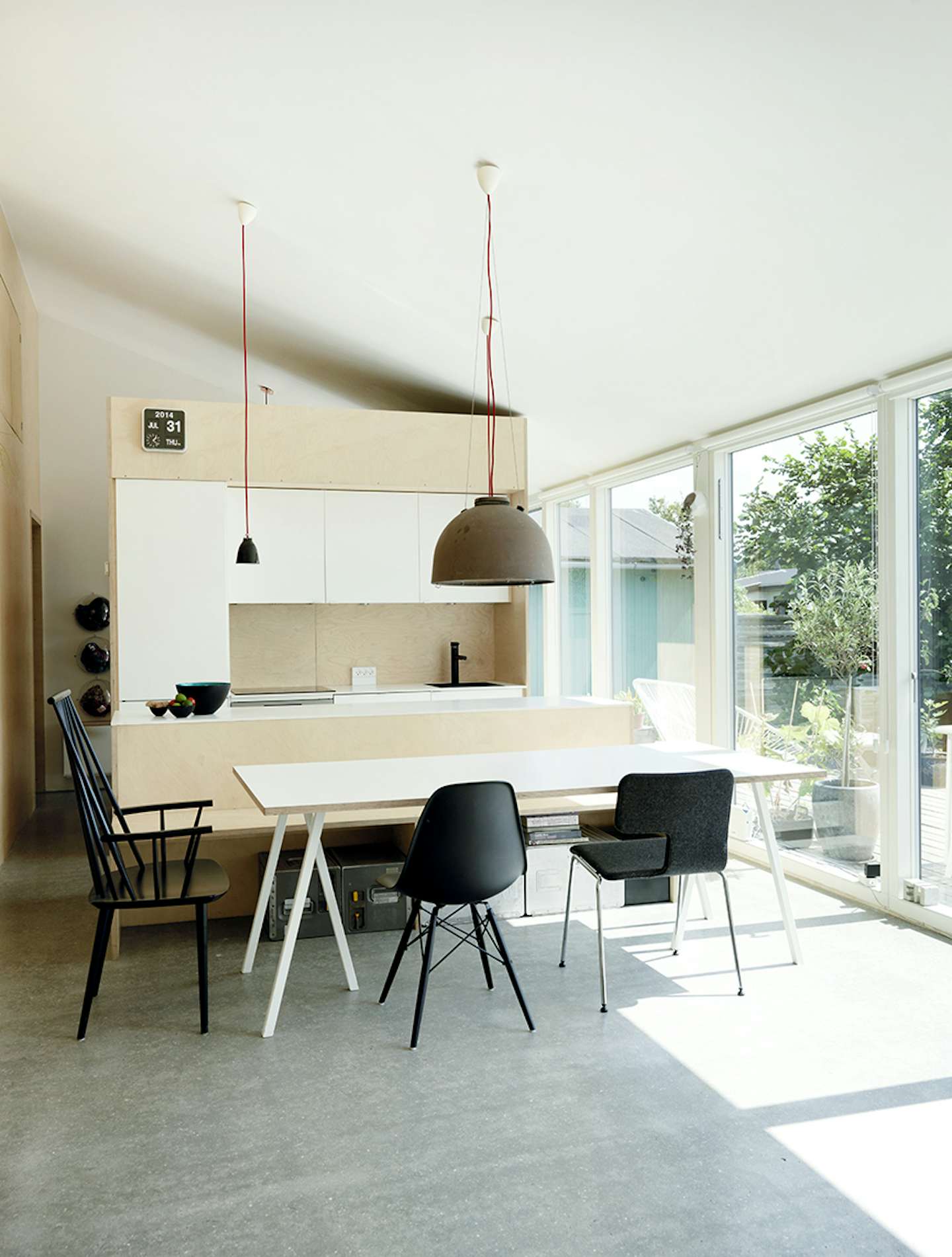 Photo 11 Of 20 In 20 Best Modern Kitchen Counters From Danish Prefab Feels Much Larger Than Its 3214