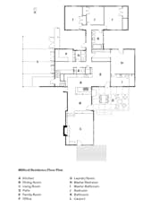 Portland midcentury renovation floor plan