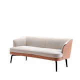 The Nivola sofa by Roberto Lazzeroni for Poltrona Frau (from $8,100) features two different types of leather: a supple variety on the upholstery and the more rigid saddle leather around its sides and back. Compact in size, the sofa is prime for petite spaces.