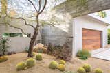 Garage and Attached Garage Room Type Lockyer added native desert plants to a courtyard near the garage.  Photo 1 of 7 in Ways to Use Succulents by Aileen Kwun from Vacation Home in the California Desert is a Modernist Oasis