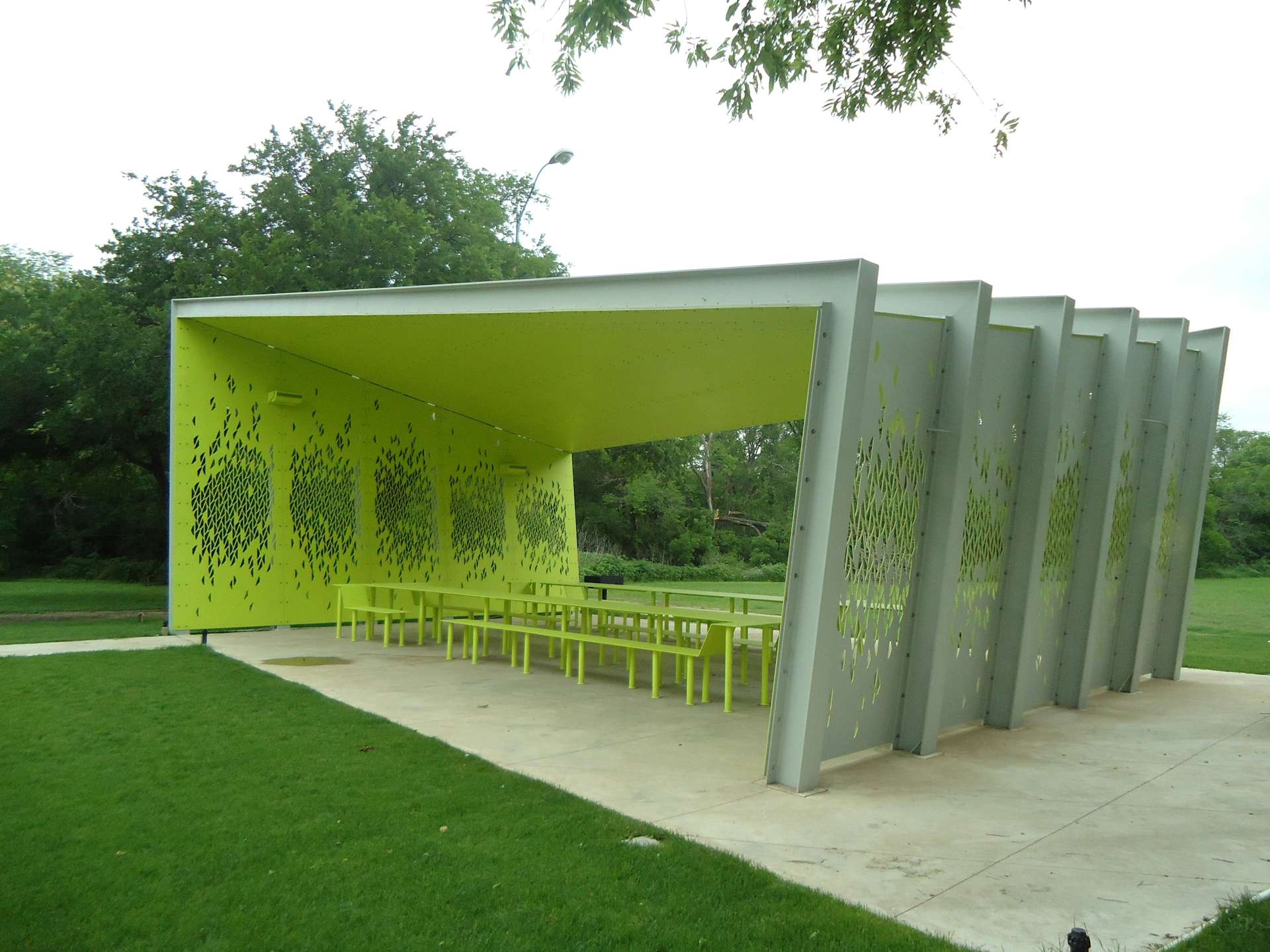 A Modern Park Pavilion Rises in Dallas - Dwell