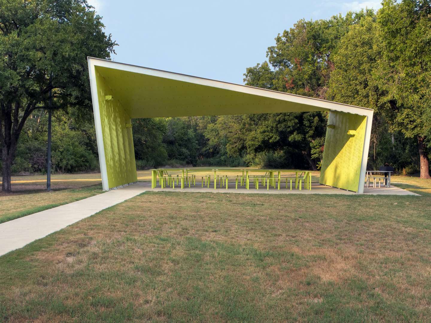 A Modern Park Pavilion Rises in Dallas - Dwell