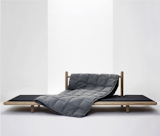 Beddo, which is produced by the Danish outdoor furniture company Skagerak, means "bed" in Japanese and was designed by Christina Liljenberg Halstrøm as the ultimate piece of indoor/outdoor resting furniture.