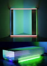As the reigning master of minimalist neon art, Dan Flavin has made his career exploring the intersection of light and color. Get the full Flavin with this one-of-a-kind Perf Bench/art piece by architect-designer Johanna Grawunder ($25,980 at L'ArcoBaleno).