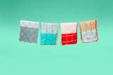 Scholten & Baijings have collaborated with the Danish brand HAY since the company's inception; their signature colorful take on grids is now immediately recognizable, as seen in their new dish towels.