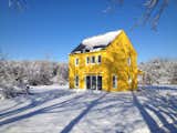 Arango's 1,000-square-foot home in Amherst, Massachusetts is run entirely by solar power. He uses the home as an example in the class he teaches on renewable energy.  Search “7 solar powered homes” from Professor Teaches Physics with his Solar-Powered House