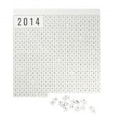 Perforated Calendar by Wrong for Hay, $27, from hayshop.dk