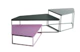 The Pangaea tables in powder-coated steel by Phase Design.  Photo 4 of 6 in The Feiz Brothers: Pursuing Clarity in Design