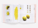 Tests for dried and embroidered lemon skins for Scholten & Baijings's Vegetable series from 2009. These "hyper-realistic, ingenious translations" mimic the texture of vegetables through fabric and embroidery.