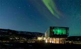 Northern Lights Bar (Iceland) designed by Minarc, nominated in Café/Bar category.  Search “northern haven” from AIA|LA Announces Restaurant Design Awards Finalists